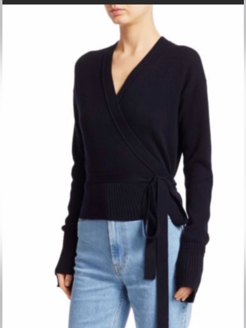 🌺Final Price🌺Helmut Lang Wrap Around Cashmere Sweater
